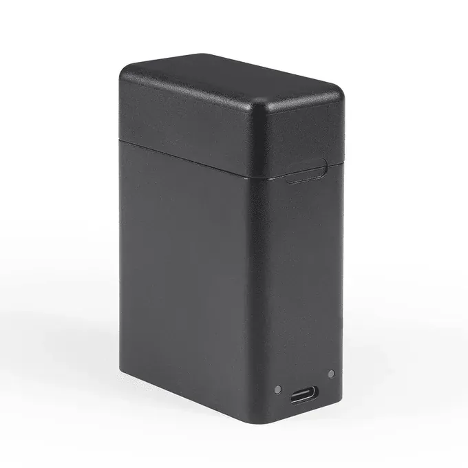 Stație de încărcare dublă AKASO NVAC0002-BK pentru baterii cameră video sport Seemor 200 (Negru) - Imagine 4