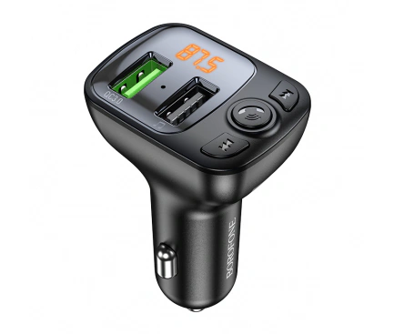 Modulator FM BOROFONE BC41 Eminency, 2 x USB-A - 1 x microSD - Imagine 3