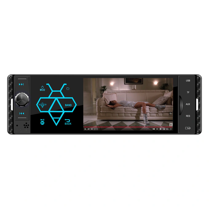 MP5 player auto PNI Clementine 9550 1DIN display 4 inch 50Wx4 PNI-MP5-9550, Bluetooth, radio FM, Carplay, functie RDS - Imagine 4