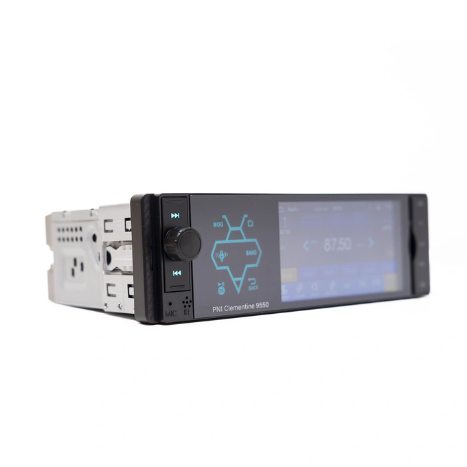 MP5 player auto PNI Clementine 9550 1DIN display 4 inch 50Wx4 PNI-MP5-9550, Bluetooth, radio FM, Carplay, functie RDS - Imagine 7