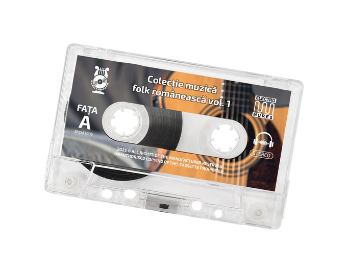 Radio casetofon Electromureș EM1014 Retro cu Bluetooth, USB și Radio FM/AM, Negru - Imagine 7