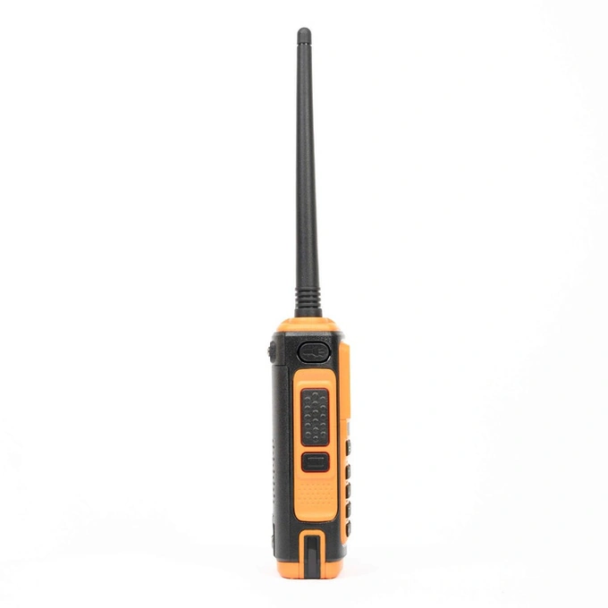 Statie radio portabila VHF/UHF PNI P17UV Dual Band 144–146 MHz, 430–440 MHz, 999 canale, 1500 mAh, lanterna, radio FM, negru/portocaliu - Imagine 7