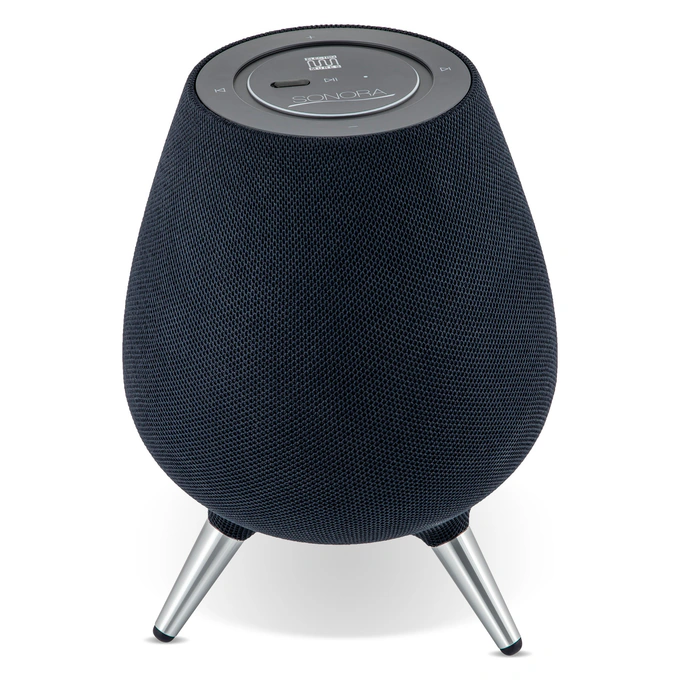 Boxa activa ELECTROMURES Sonora EM1030, 7 difuzoare Harman Kardon, 110 W, TWS, Bluetooth 5.0, Black - Imagine 1