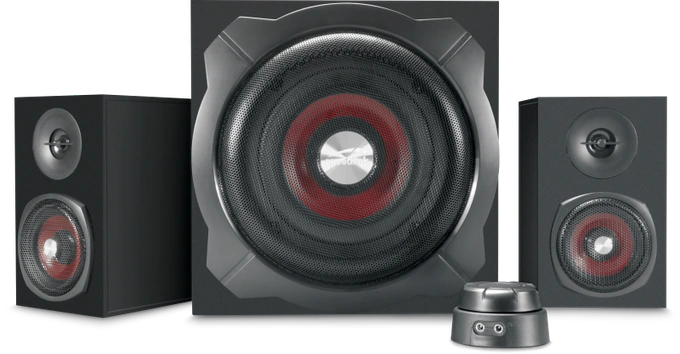 Boxe Gaming SPEEDLINK GRAVITY 2.1, Black - Imagine 1