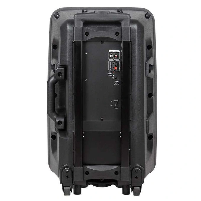 Boxa portabila activa 40W, 2 microfoane Wireless, Bluetooth, SD, AUX - Imagine 7