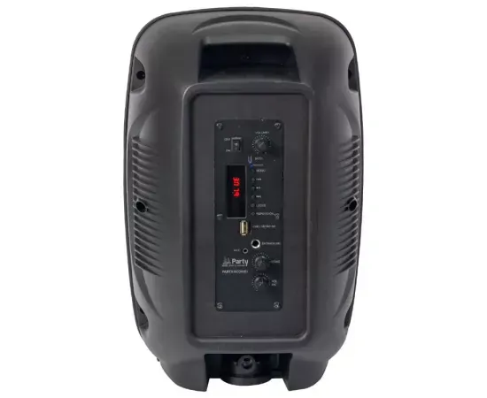 Boxă portabilă activă IBIZA SOUND PARTY-8COMBI Black, 8 inch, Bluetooth, USB/SD, FM, efecte luminoase - Imagine 4