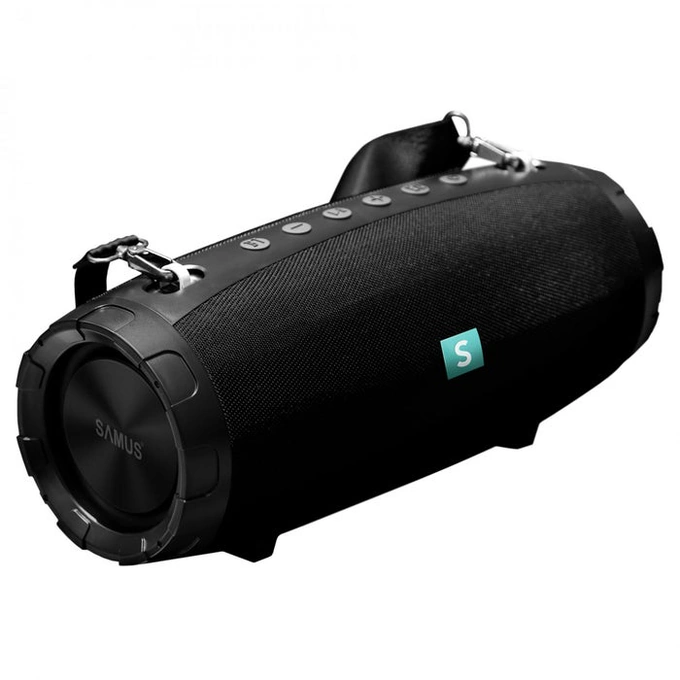 Samus Boxa portabila activa Samus Monster, 70 W, Bluetooth, USB, slot card microSD / TF, Aux in, functie anti-soc, nivel de rezistenta IPX7, negru - IT-Fashion.ro