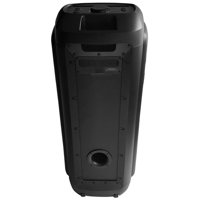 Boxa portabila activa Samus Prime Sound 370, 280 W, Bluetooth, USB, Aux in, radio FM, functie Extra Bass, afisaj electronic LED, negru, microfon, telecomanda - Imagine 3