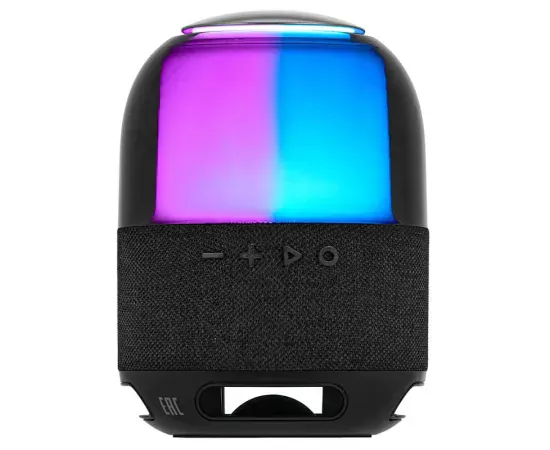 Boxa portabilă ADLER AD1904 Black cu Bluetooth, Radio FM și lumini RGB - Imagine 1