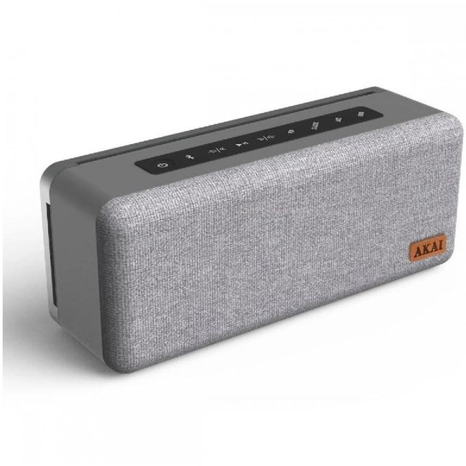 Boxa portabila Akai A3 Reflexo, 10W, Bluetooth, Gri - Imagine 2
