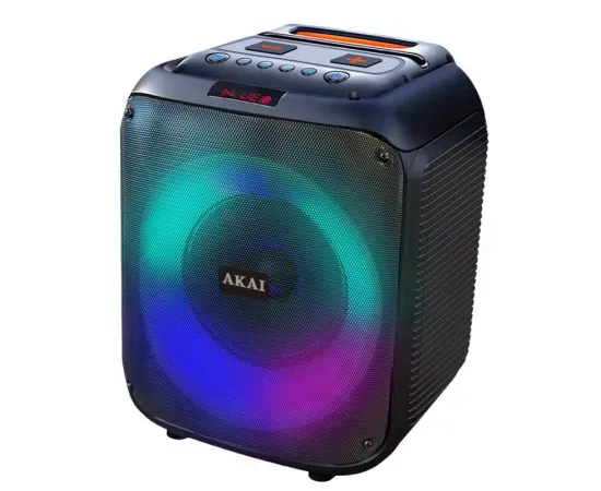 Boxa portabilă AKAI AABTS-V30 Black, Bluetooth, 40W - Imagine 2