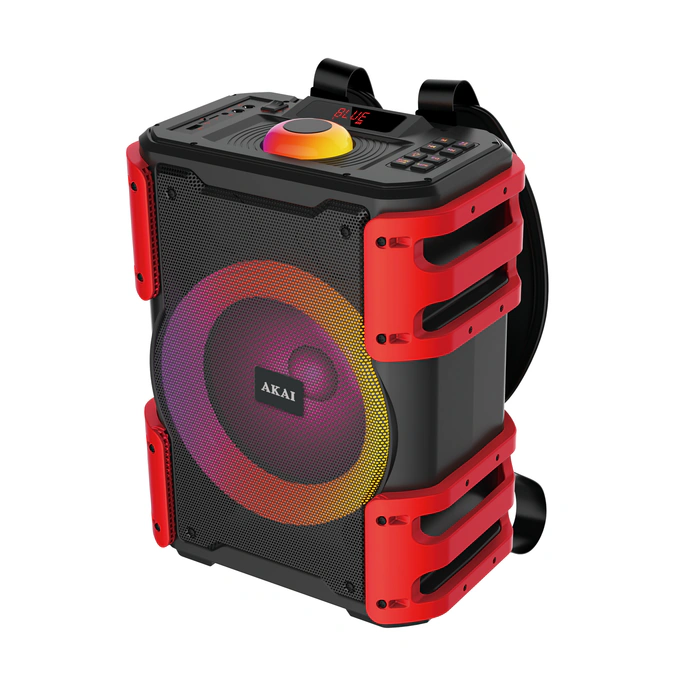 AKAI Boxa portabila AKAI FMT-26BT, 30W, Bluetooth 5.4, RGB, Black - IT-Fashion.ro
