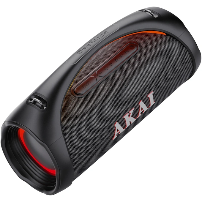 Boxa portabila Akai WaveStormer, 110W, Bluetooth, Aux-In, USB, IPX6, Negru - Imagine 3