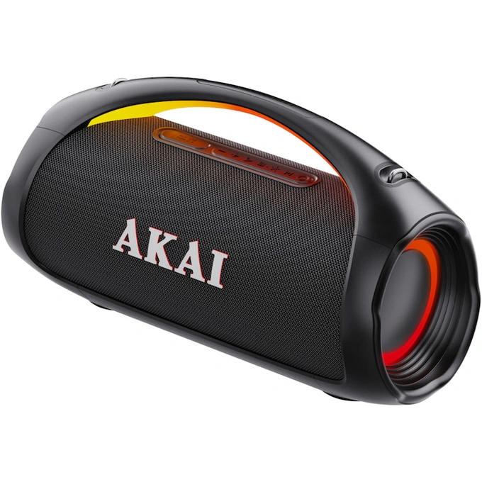 Boxa portabila Akai WaveStormer, 110W, Bluetooth, Aux-In, USB, IPX6, Negru - Imagine 4