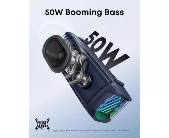 Anker Boxa portabilă ANKER Soundcore Boom 3i – Putere de 50W, BassUp, Bluetooth 5.3, IP68, autonomie 16 ore - IT-Fashion.ro