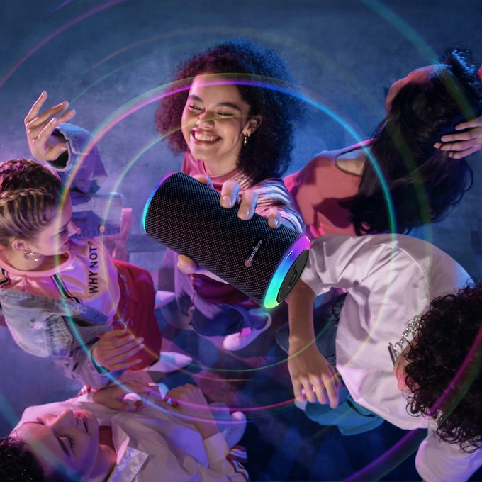 Boxa portabila Anker SoundCore Flare II, Black - Imagine 14