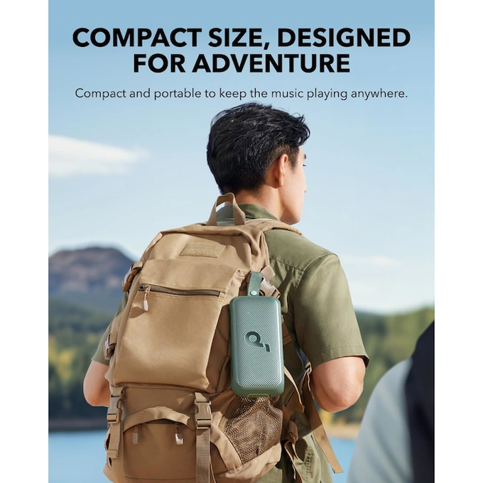 Boxa portabila Anker SoundCore Motion 300, 30W, Wireless Hi-Res Audio, Bluetooth, BassUp, SmartTune, IPX7, Verde - Imagine 3