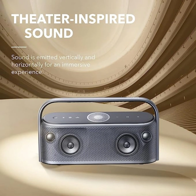 Boxa Portabila Anker Soundcore Motion, x600, Wireless, Hi-Res, Spatial Audio, 50 W, Albastru - Imagine 5