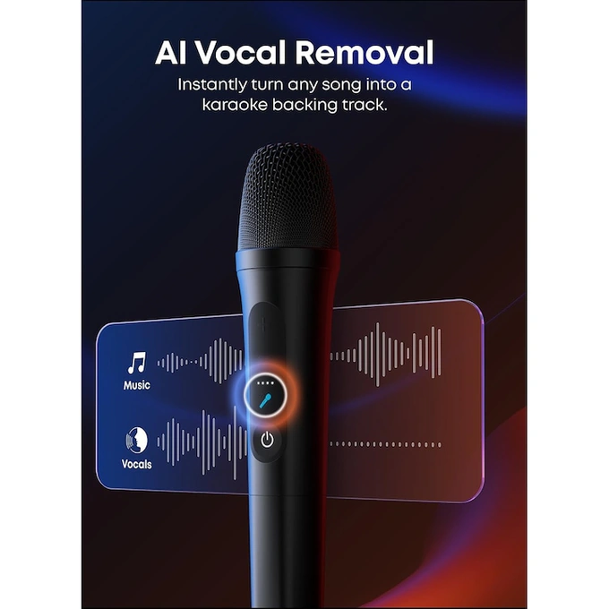 Boxa portabila Anker SoundCore Rave 3S, 200W, Bluetooth, Karaoke AI, IPX4, Autonomie 12 ore, Negru - Imagine 4