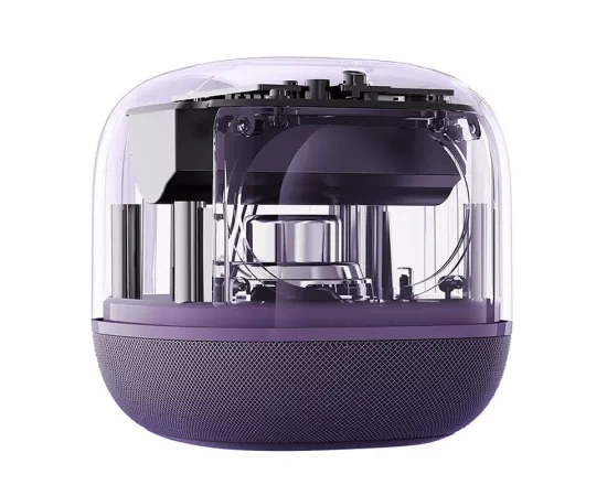 Boxa portabilă BASEUS AeQur V2 Purple – Sunet 360° și design compact - Imagine 3