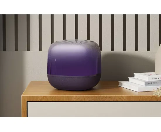 Boxa portabilă BASEUS AeQur V2 Purple – Sunet 360° și design compact - Imagine 5