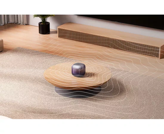 Boxa portabilă BASEUS AeQur V2 Purple – Sunet 360° și design compact - Imagine 6