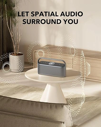 Boxă Portabilă Bluetooth Anker SoundCore, Motion, X600, A3130061, 50W, Waterproof, Verde - Imagine 2