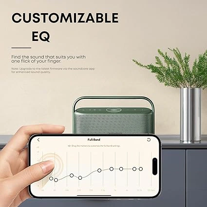 Boxă Portabilă Bluetooth Anker SoundCore, Motion, X600, A3130061, 50W, Waterproof, Verde - Imagine 6