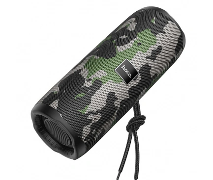 Boxa Portabila Bluetooth HOCO HC16, 2 x 5W, TWS, Camouflage - Imagine 1