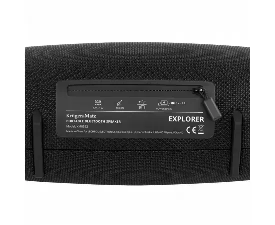 Boxă portabilă Bluetooth KRUGER & MATZ Explorer KM0552 Black - Imagine 3