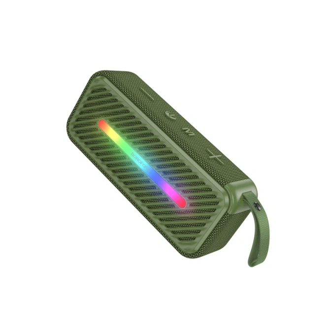 Boxa portabila BOROFONE BP20, Bluetooth 5.3, 10 W, RGB, Green - Imagine 1