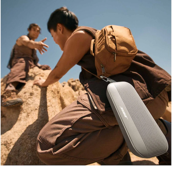 Boxa portabila Bose SoundLink Flex 2nd Generation, Bluetooth 5.3, IP67, SimpleSync, PositionIQ, Sandstone - Imagine 5