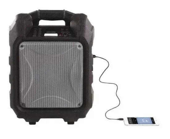 Boxa portabilă CLIP SONIC TES182 Black/Silver – Putere 30W, Bluetooth, USB, Radio FM - Imagine 2