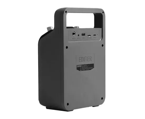 Boxa portabilă EDIFIER PP205 Black - Sunet puternic și conectivitate Bluetooth 5.0 - Imagine 6
