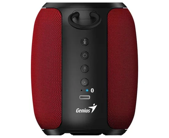Boxa portabilă GENIUS SP-915BT Red/Black cu Bluetooth - Imagine 1