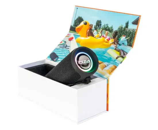 Boxa portabilă IBIZA LIGHT BULLET20 Black - Sunet puternic și iluminare LED - Imagine 6