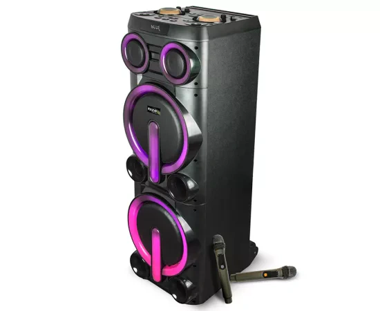 Boxa portabilă IBIZA SOUND BOMBMASTER 1000W cu Bluetooth, USB și MicroSD - Putere și distracție oriunde! - Imagine 3