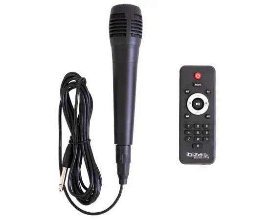 Boxa portabilă IBIZA SOUND CUBE180 Black – Putere și versatilitate - Imagine 5