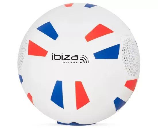 Boxa portabilă IBIZA SOUND FOOTBALLSOUND cu Bluetooth și IPX5 - Imagine 1