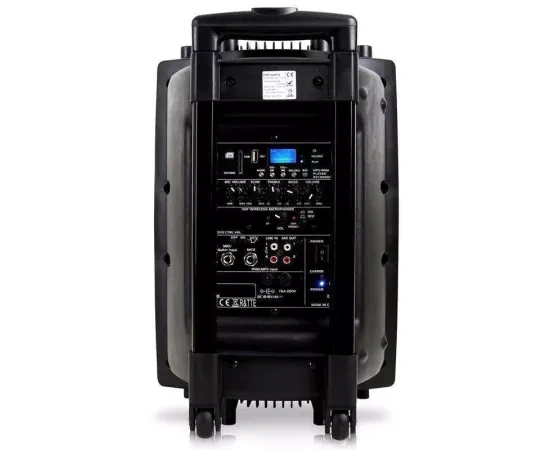 Boxă portabilă IBIZA SOUND PORT10VHF-BT, Bluetooth, USB, 250W, Negru - Imagine 3