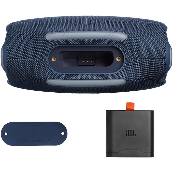 Boxa portabila JBL Xtreme 4, AI Sound Boost, Auracast, Baterie detasabila, Fast charge, Albastru - Imagine 6