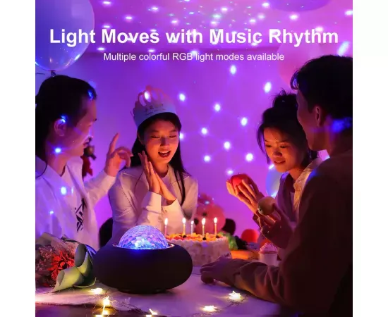 Boxa portabilă JOYROOM Maya RGB JR-MS02 Black - Imagine 3