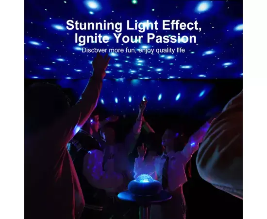 Boxa portabilă JOYROOM Maya RGB JR-MS02 Black - Imagine 4