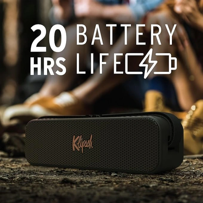 Boxa portabila KLIPSCH Detroit, Bluetooth 5.3, rezistenta la apa IP67, Black - Imagine 5