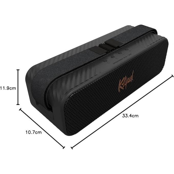 Boxa portabila KLIPSCH Detroit, Bluetooth 5.3, rezistenta la apa IP67, Black - Imagine 9