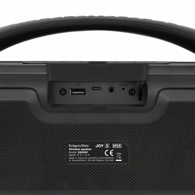 Boxă portabilă Kruger & Matz Joy 2, 20W, Bluetooth 5.1, IPX5 - Imagine 7