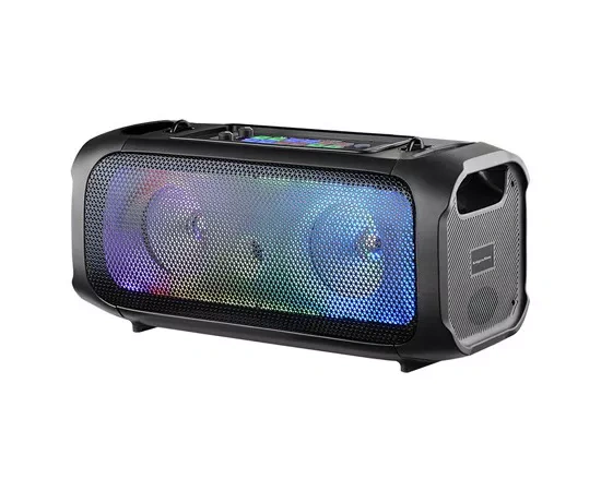 Boxă portabilă KRUGER & MATZ KM0560 – Putere 30W, Bluetooth, USB, AUX, FM, iluminare RGB - Imagine 1