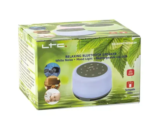 Boxa portabilă LTC RELAXING-SPEA cu LED și Bluetooth - Imagine 4