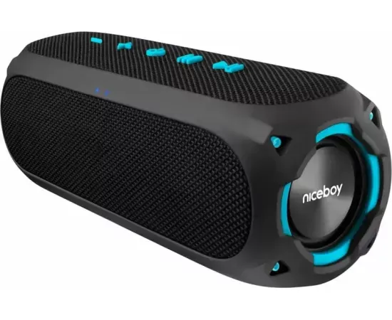 Boxa portabilă NICEBOY RAZE Radion 4 Black – sunet puternic și autonomie extinsă - Imagine 1