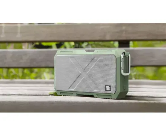 Boxa portabilă NILLKIN X-MAN X1 GREEN – Putere compactă și rezistență - Imagine 7